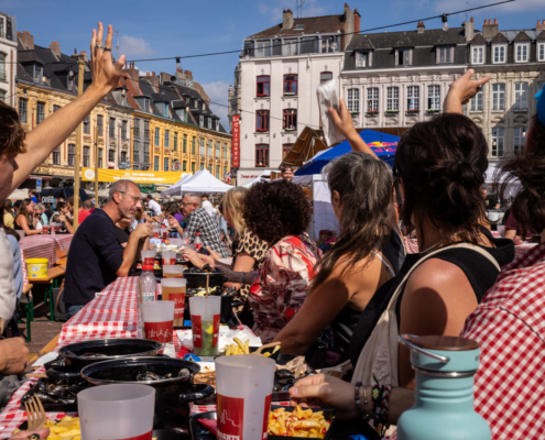 Tradition des moules frites - Braderie de Lille