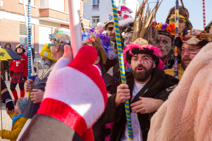 Gros plan sur les Carnavaleux de la bande de Bray Dunes - Reportage photo sur le Carnaval de Dunkerque
