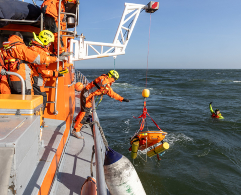 Photo reportage - secourisme en mer avec la snsm