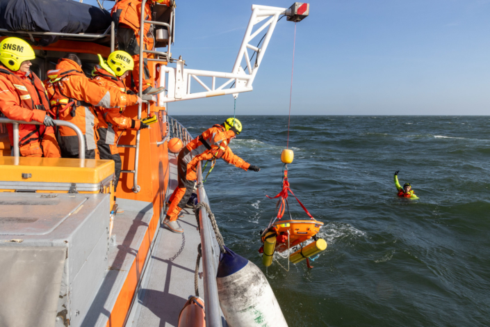 Photo reportage - secourisme en mer avec la snsm