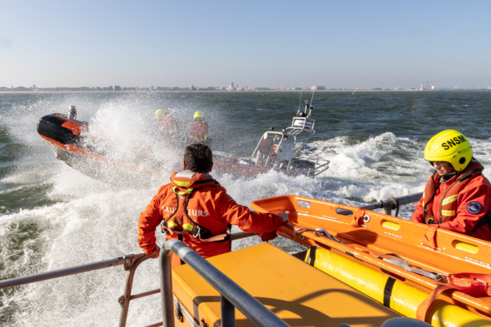 Photo reportage - secourisme en mer avec la snsm