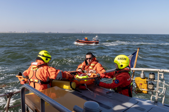 Sauvetage en mer - reportage photographique sur la SNSM