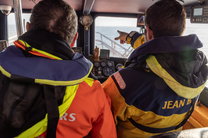 Canot Jean Bart SNSM - photo reportage journalistique