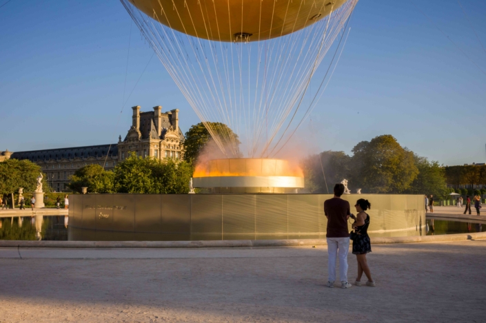 La vasque olympique Paris 2025, jeux olympiques, JO et la vasque