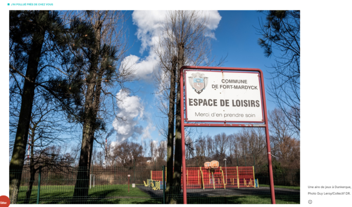 Pollution espace de loisirs - arcelor mittal Dunkerque