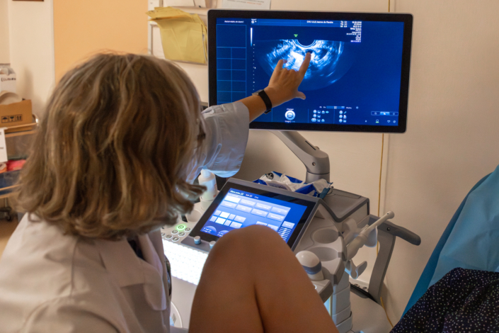 PMA – Échographie de contrôle Échographie de contrôle lors d’un parcours de procréation médicalement assistée au CHU de Lille